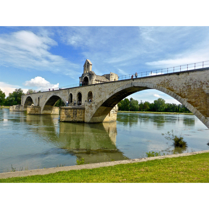 "GUINGETTE" SUR LE RHONE,...